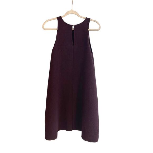 Aritzia Wilfred Le Fou Purple Crepe Trompette A-Line Swing Dress Size Small - Picture 7 of 10